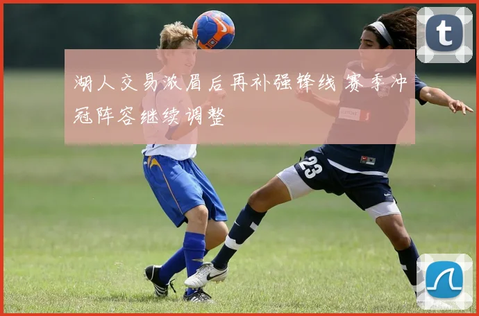 湖人交易浓眉后再补强锋线 赛季冲冠阵容继续调整